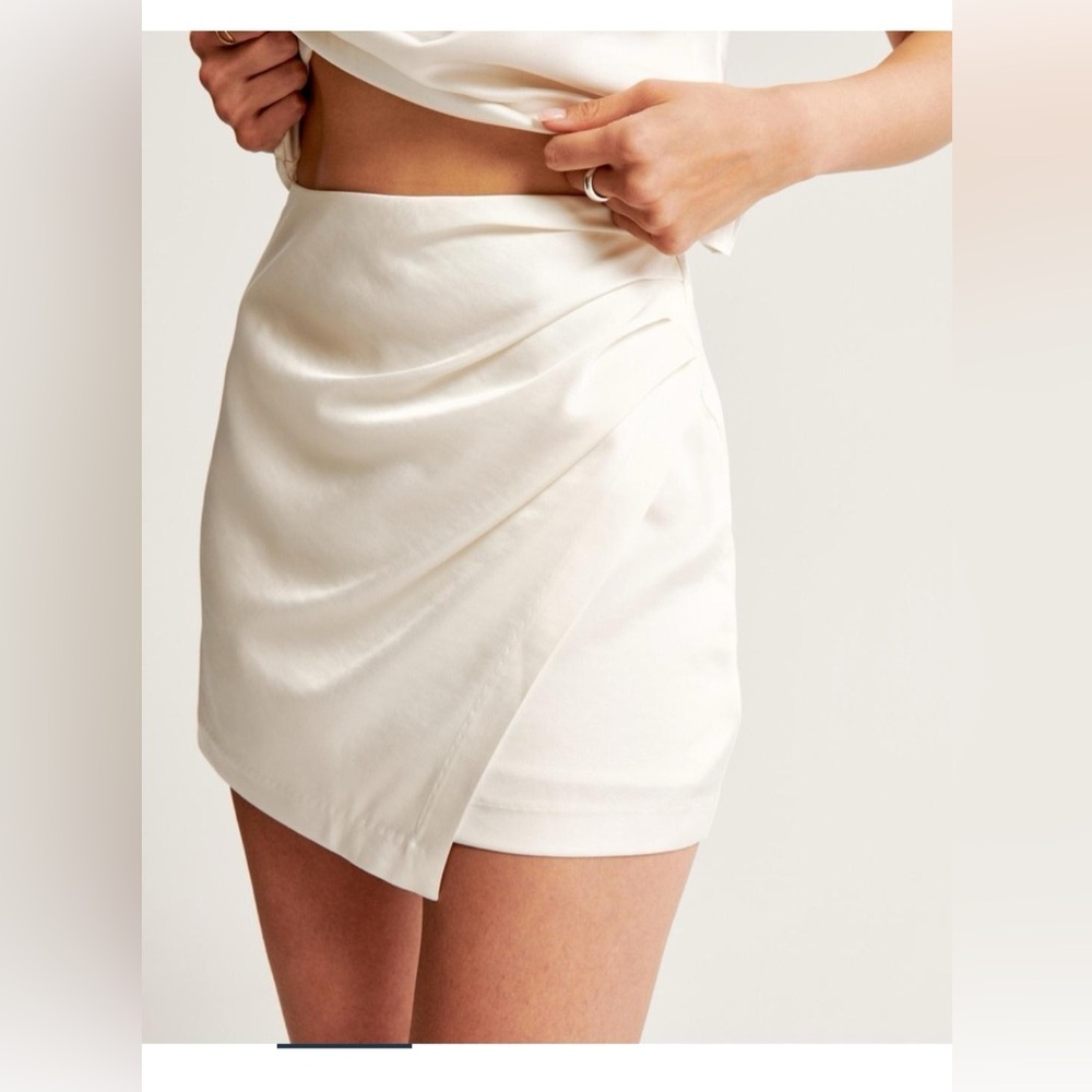 White Mini Skirt